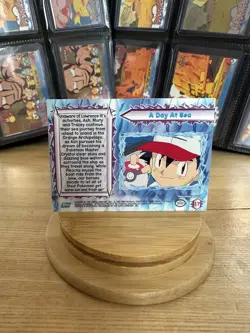 A Day at Sea Topps Pokemon 2000 Movie Blue Logo - Image 2