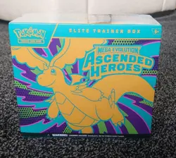 Pokemon TCG Ascended Heroes ETB Elite Trainer Box Factory Sealed In Hand - Image 1