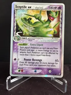 Pokemon TCG Sceptile ex 96/100 EX Delta Species Ultra Rare Holo LP - Image 1