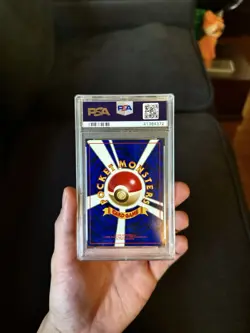 Pokemon Japanese Meganium 154 PSA 10 w/ Swirl Neo Genesis - Image 2
