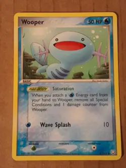 Pokemon Wooper 81/109 Team Rocket Returns NM See Pictures - Image 1