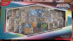 Pokemon TCG Prismatic Evolutions: Lucario Ex & Tyranitar Ex Premium Collection - Image 1