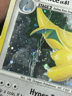 Pokemon TCG Dragonite 2/146 Holo Legends Awakened Heavily Played SUPER Rare OOP - Image 3