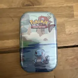 Squirtle Pokemon TCG Kanto Friends Mini Tin Set (L24) - Factory Sealed! - Image 1