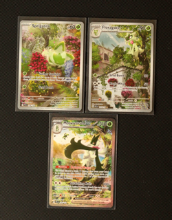 Pokemon Card - Sprigatito 196/193 Flogarato 197/193 Meowscarada EX 256/193 - NM⭐ - Image 1