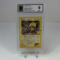Pokemon Rocket's Zapdos Celebrations Classic Collection Holo 15/132 English 2021 - Image 1