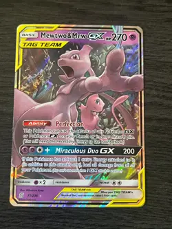 Pokemon TCG MewTwo&Mew GX Tag Team 71/236 Unified Minds - Image 1