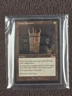 1x Grim Monolith x1 NM MTG Urza's Legacy (ULG) #126 - Image 3