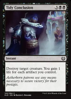 1x Tidy Conclusion - Foil MTG Kaladesh NM Magic Foil - Image 1