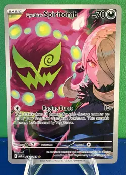 Pokemon TCG Cynthia's Spiritomb 244/217 - Ascended Heroes Illustration Rare - NM - Image 1