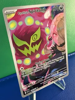 Pokemon TCG Cynthia's Spiritomb 244/217 - Ascended Heroes Illustration Rare - NM - Image 2