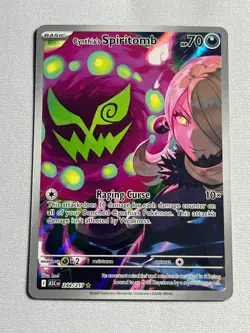 Pokemon Ascended Heroes CYNTHIA'S SPIRITOMB 244/217 Illustration Rare - Image 1