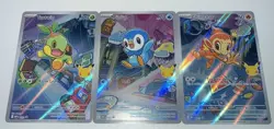 Pokemon TCG First Partner Illustration Series 1 Sinnoh Gen 4 Promo (set of 3) NM - Image 1