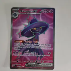 Pokemon Mismagius EX 112/094 Phantasmal Flames Ultra Rare Holo 260 HP TCG - Image 1