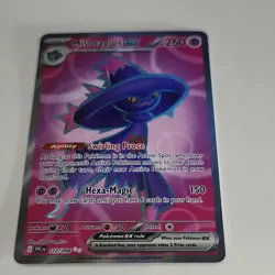 Pokemon Mismagius EX 112/094 Phantasmal Flames Ultra Rare Holo 260 HP TCG - Image 2
