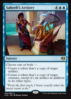 1x Saheeli's Artistry MTG Kaladesh NM Magic Regular - Image 1