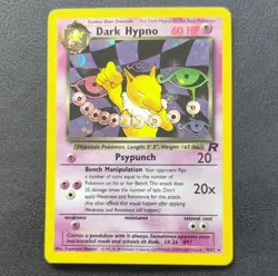 1999 Pokemon Vintage Holo Rare Lot - Mr. Mime/Dark Hypno/Dark Arbok/Muk - [LP] - Image 2