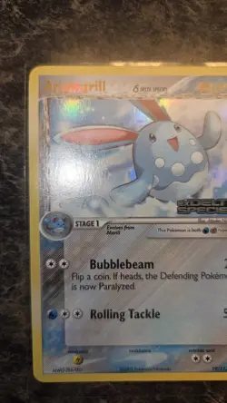 Pokemon TCG Azumarill EX Delta Species 19/113 Stamped Reverse Holo Rare!💧💧✨ - Image 4