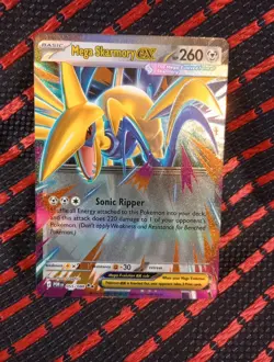 Mega Skarmory ex 055/088 Double Rare Perfect Order Pokemon Holo Near Mint - Image 1