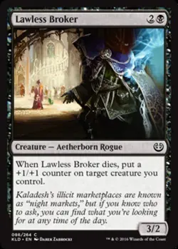 1x Lawless Broker - Foil MTG Kaladesh NM Magic Foil - Image 1
