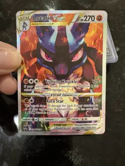 Pokemon Lucario VSTAR Holo Promo SWSH291 Sword & Shield - Image 2