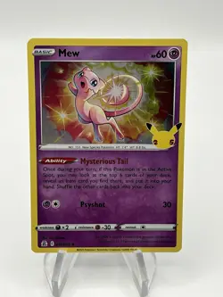 Pokemon Mew 011/025 Celebrations Holo - Image 1