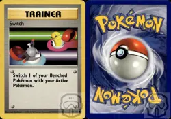 Switch 95/102 C Base Set Unlimited Pokemon NM/M - Image 2