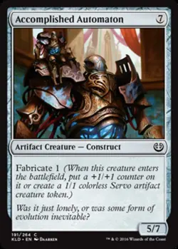 1x Accomplished Automaton - Foil MTG Kaladesh NM Magic Foil - Image 1