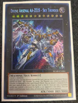 Yu-Gi-Oh! Divine Arsenal AA-ZEUS - Sky Thunder - BLMR-EN084 1st Ed, NM - Image 1