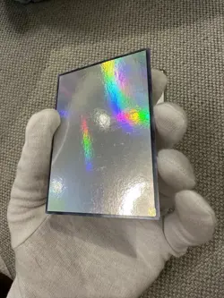 Yugioh Test Print - Foil Blank Tester With Boarder & Gold Anubis (LP) - Image 1