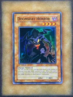 Yugioh Doomsday Horror PTDN-EN022 Super Rare 1st Ed NM - Image 1