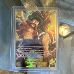 Bandai Monkey D. Luffy OP15-119 OP15 Alt Art Foil Secret Rare (English) - Image 1