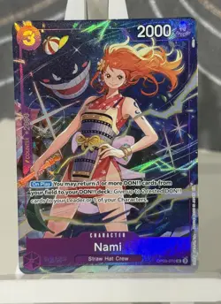 Nami OP09-070 Emperors in the New World One Piece TCG English Gengar Nami - Image 1