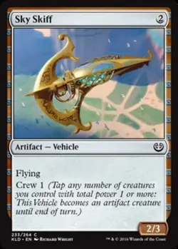1x Sky Skiff - Foil MTG Kaladesh NM Magic Foil - Image 1