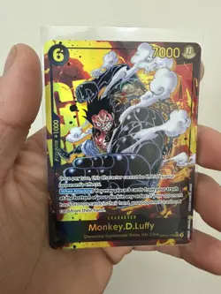 One Piece MONKEY.D.LUFFY Sec Royal Blood Alt Art OP10-118 Parallel English Luffy - Image 2