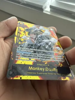 One Piece MONKEY.D.LUFFY Sec Royal Blood Alt Art OP10-118 Parallel English Luffy - Image 5