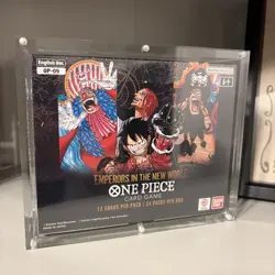 One Piece TCG 🔥 OP-09 Emperors in the New World Booster Box 🔥 English SEALED 2 - Image 1