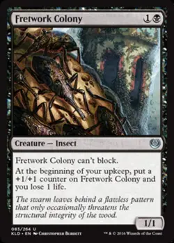 1x Fretwork Colony - Foil MTG Kaladesh NM Magic Foil - Image 1