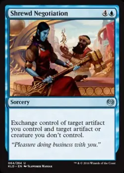 1x Shrewd Negotiation - Foil MTG Kaladesh NM Magic Foil - Image 1