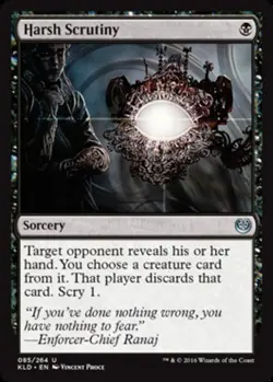 1x Harsh Scrutiny MTG Kaladesh NM Magic Regular - Image 1
