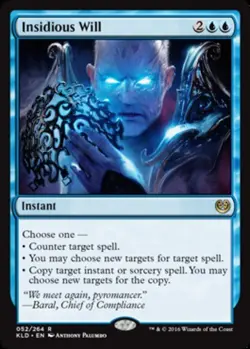 1x Insidious Will MTG Kaladesh NM Magic Regular - Image 1
