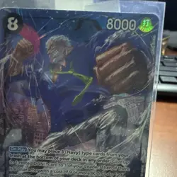 Monkey.D.Garp OP11-095 SR Foil 8000 Power A Fist of Divine Speed One Piece CCG - Image 2