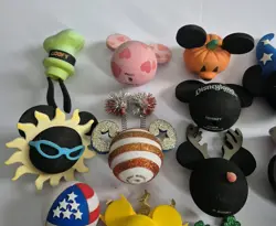 Disney Antenna Toppers Lot Of 16 Car Accessories Mickey Minnie Mixed Characters - Image 2