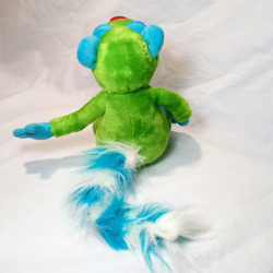 Treelo Lemur Plush Bear in the Big Blue House Henson/Nanco w/o Santa Hat & Candy - Image 4