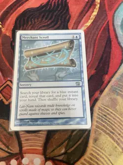 MTG Merchant Scroll Eighth Edition 91 Regular Uncommon NM - Image 1