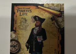 2025 Topps Disneyland 70th Auctioneer A Pirates Life Chrome 8/10 Black Foil Rare - Image 4