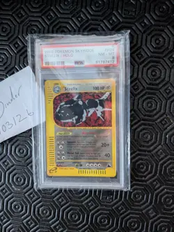 2003 POKEMON SKYRIDGE #H29 STEELIX-HOLO PSA 8 WIZARDS OF THE COAST WOTC - Image 1