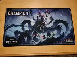 Ursula Champion Playmat Disney Lorcana. * Opened But Never Used! - Image 1