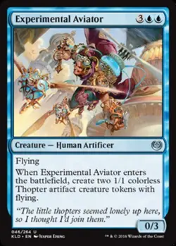 1x Experimental Aviator - Foil MTG Kaladesh NM Magic Foil - Image 1