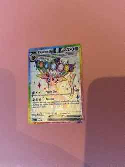 Pokemon TCG - Espeon Ex SVP 175 - Prismatic Evolutions Full Art Promo - NM - Image 4